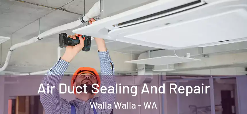  Air Duct Sealing And Repair Walla Walla - WA